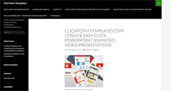 Desktop Screenshot of clickpointtemplates.com