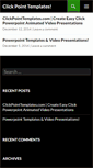 Mobile Screenshot of clickpointtemplates.com
